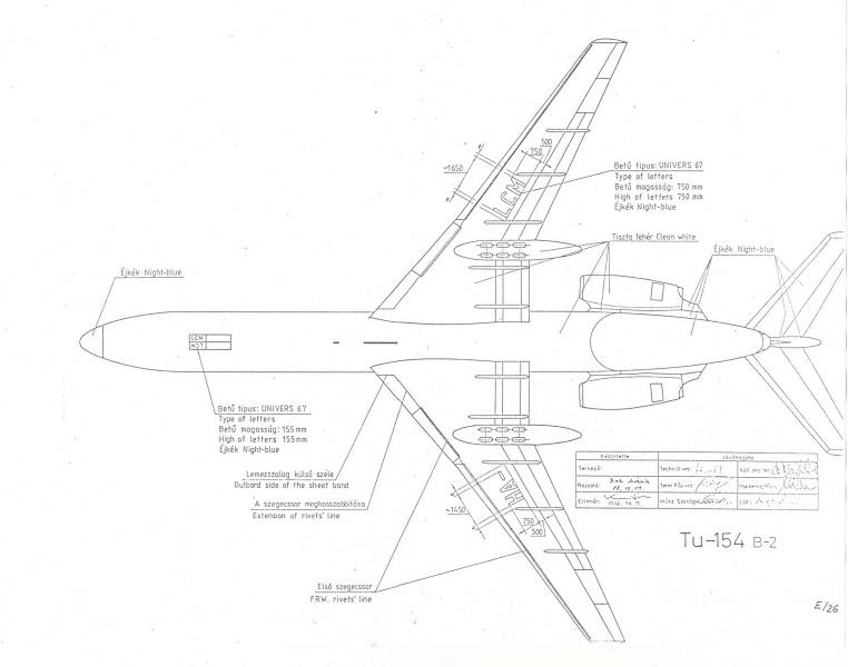 A Malév Tu-154 B2 festési dokumentációi (új változat)

A Malév Tu-154 B2 festési dokumentációi (új változat)