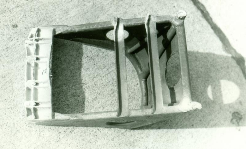 Féktuskó kopása a forszázskötél rögzítő kiszakadás után1985 04 04   22-55