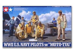 TAM61107_WWII USN Pilots with Tug