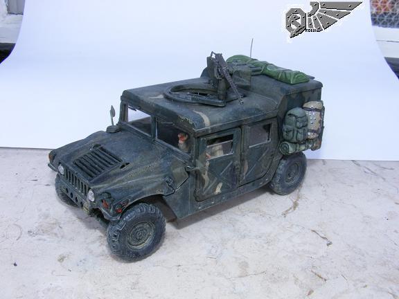 Hummer, 1/35

Italeri, átalakított ICM-figurával