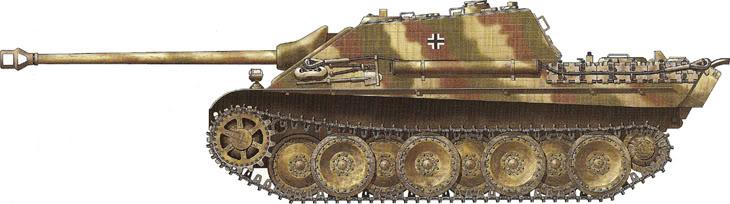 Jagdpanther_Hungary_Hohenstaufen_1945