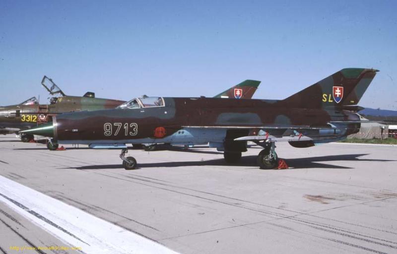 Mig-21 9713 slovak AF