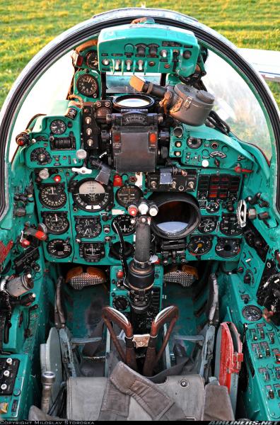 MiG-21MA Cockpit