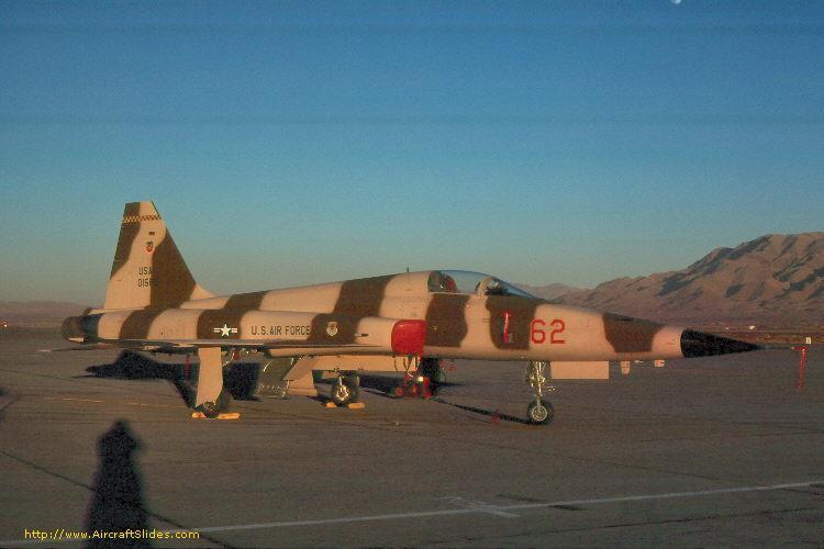 62 F-5E 01562 USAF JANUARY 1977