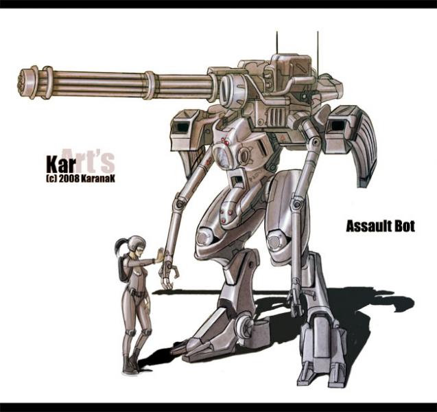Assault_Bot_by_KaranaK
