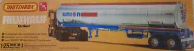 Fruehauf Tanker Trailer Union AMT Matchbox PK-6606. 7000Ft