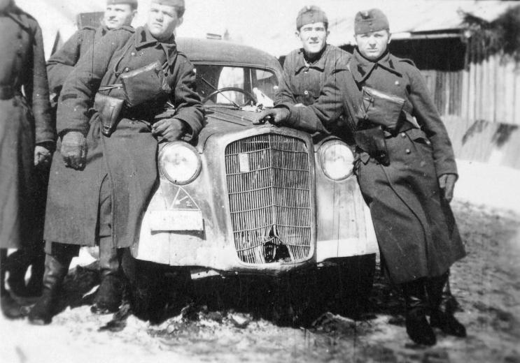 Opel Olympia 1935 - HONVÉDSÉG fp 44