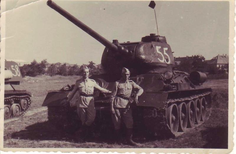 T-34 + SzU-76M   MN  Tata  1954