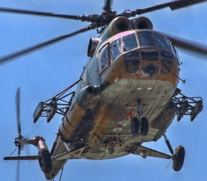 Hungarian Army Mi-8T 