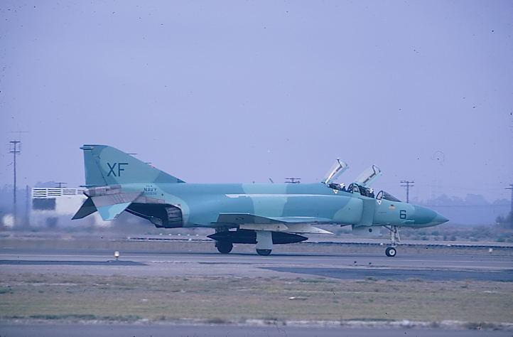 155836 USN F-4J VX-4 BLUE CS 1972