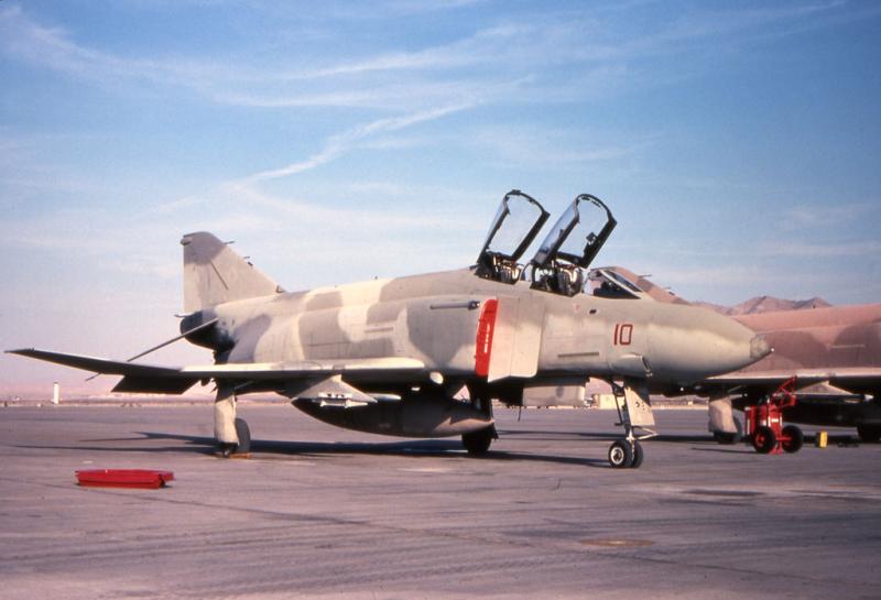 10 VMFA-232 F-4S 153893 at Nellis AFB in 1984