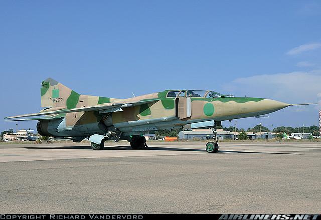 MiG-23UB líbiai