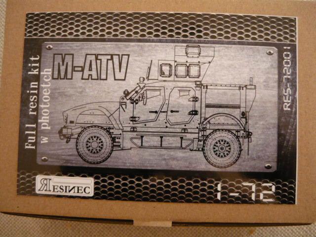 14 - RESINEC M-ATV 1-72 műgyanta + fotómaratás 5.500,- Ft