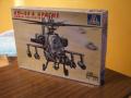 ITALERI AH-64A APACHE ÁR: 3300Ft

1:48 méret. Minimálisan elkezdett. Vagy is annyi, hogy a hasán lévő géppuska és tartója össze van ragasztva és le van festve. de nincs a törzshasra ragasztva. Egyébként hiánytalan