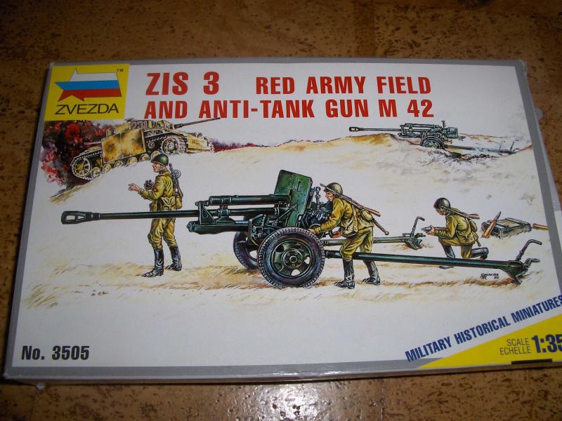 ZIS-3 Red Army Filed and Anti-tank Gun M42 Zvezda 3505