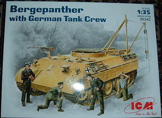 Bergepanther with German tank crew   5000ft