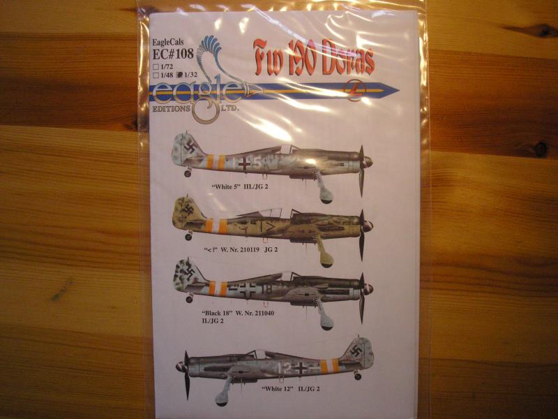 EagleCals F-190 D-9 matrica 1:32  2900!!! bolti ár 4000 felett