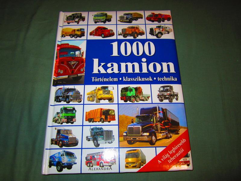 1000 Kamion könyv 3500Ft