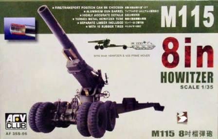AFV Club M115 8in howitzer