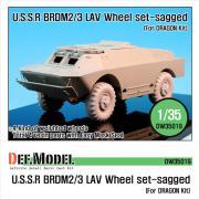DEF models BRDM 2 kerék szet 4300,-