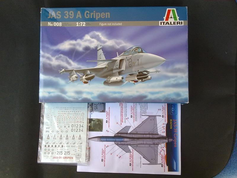 Italeri  JAS-39A Gripen

4.500.- , postaköltséget tartalmazza.