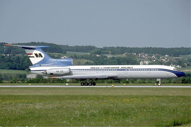 800px-Malev_Tupolev_Tu-154B-2_at_Zurich_Airport_in_May_1985
