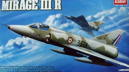 Mirage 3R  1\\48

Az orrkúp hiányos volt egy másik készletből lett pótolva.  1800ft