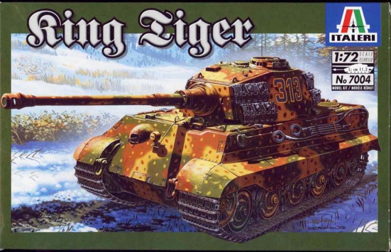King Tiger; 1 figurával