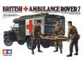 Rover 7 - British 3/4ton Ambulance; 5 figurával