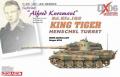 006324  WWII German King Tiger (Hensehel Turret) Voyager PE 35233 RBmodel RB-35B04