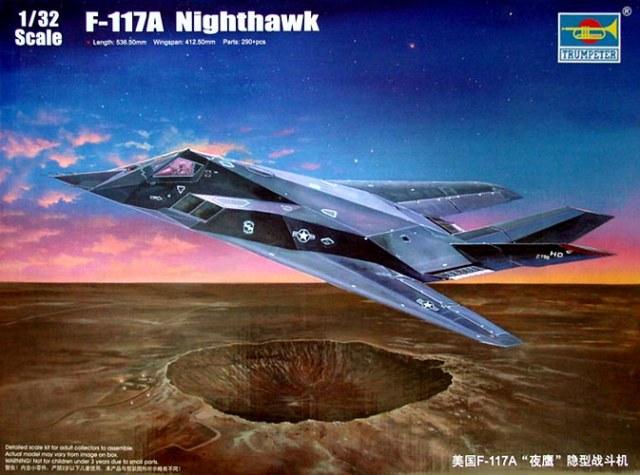 Trumpeter 1-32-es  F-117
