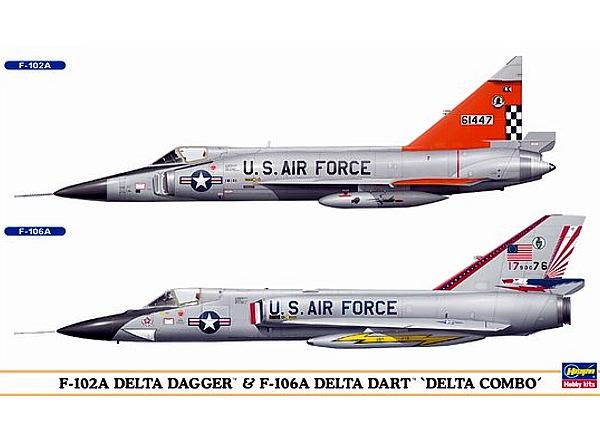 F-102A Delta Dagger F-106A Delta Dart Delta Combo

6.500,-