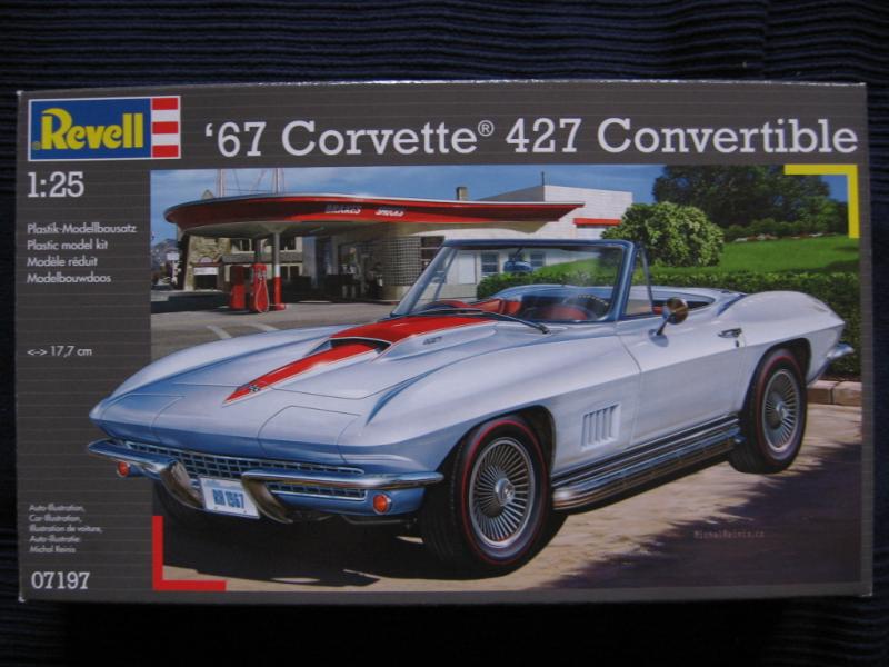 Revell ’67 Corvette 427 Convertible 1:25

4500 Ft