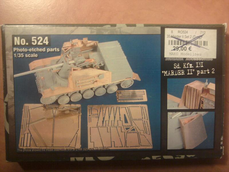 1/35 Royal Model 35524 Marder II (Dragon) küzdőtér páncélzat 2990Ft HARMAD ÁRON!!!