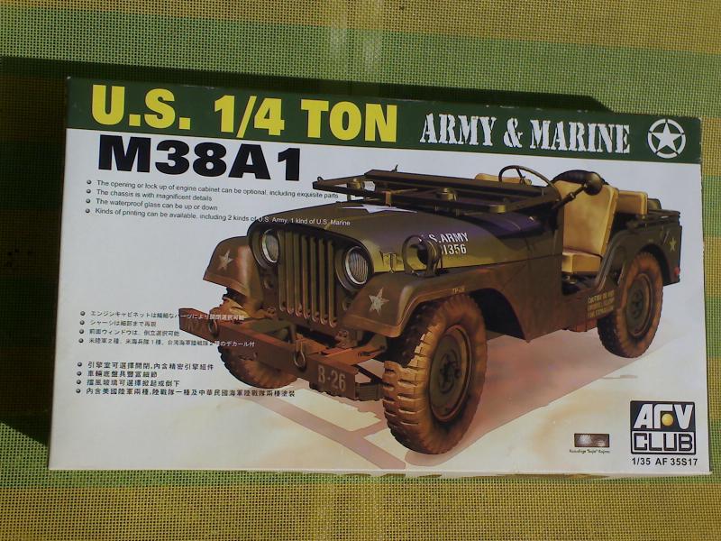  AFV Club 1/35  M38A1 Jeep U.S Army & Marine  1.5 darab  -4000ft
