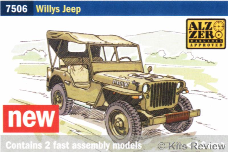 Willys Jeep, 1/4 ton 4x4 truck; két készlet a dobozban