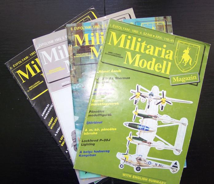 Militaria Modell 1992

150.-Ft/db