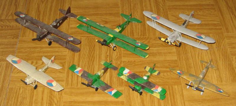 7 kicsi KP

Letov S-16 (2), Aero A-100,
Skoda D-1, Avia Bh-3, Avia B-21, Avia B-35