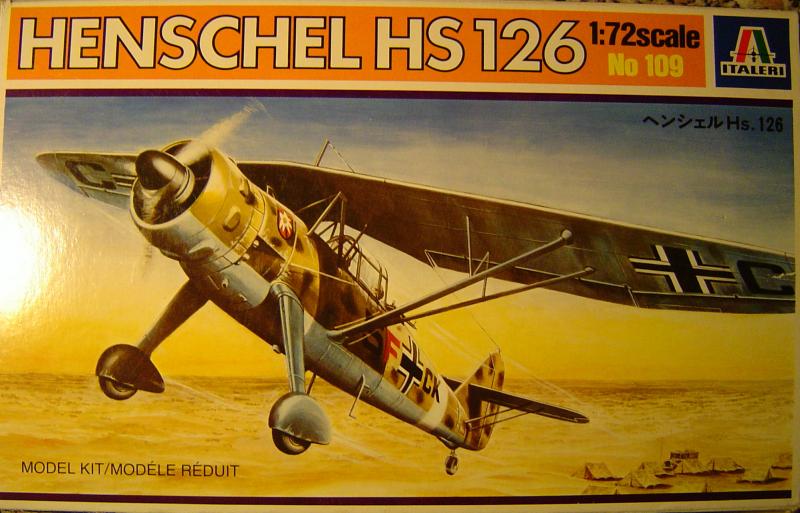 Italeri Henschel Hs-126, 2000 Ft