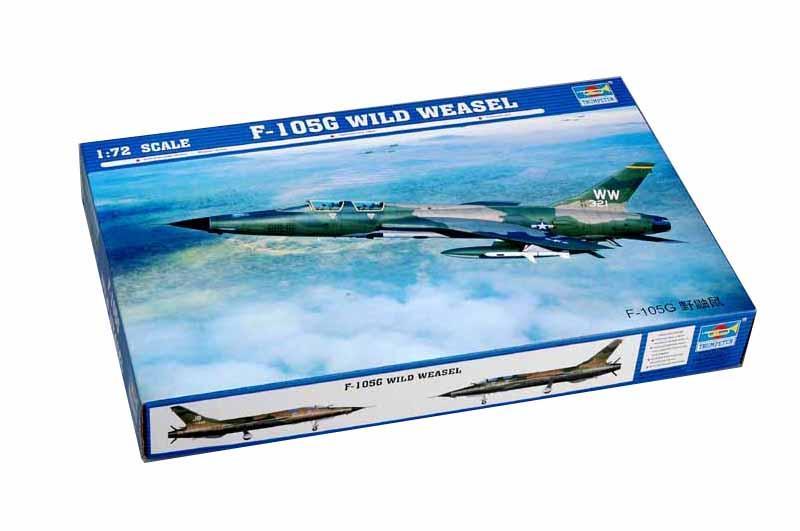 1-72 Trumpeter F-105G Wild Weasel 5200Ft