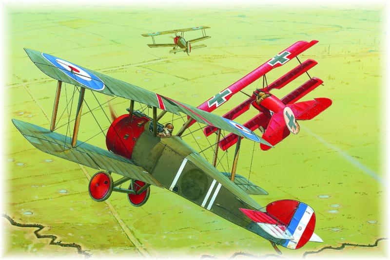 Sopwith F.1 Camel RFC; maratás + maszk