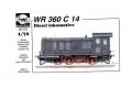 1/72 PlanetModels WR 360-C14 diesel lokomotive 8900Ft