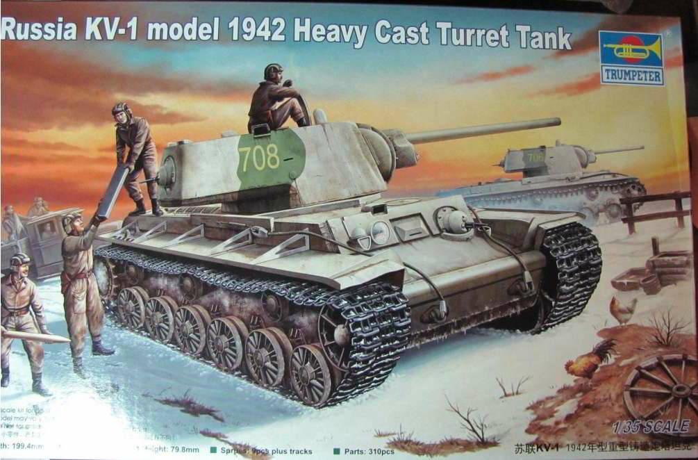 KV-1 mod.1942 Heavy cast tureret tank; szemenkénti és gumi lánctalp is, fém vontatókábel
