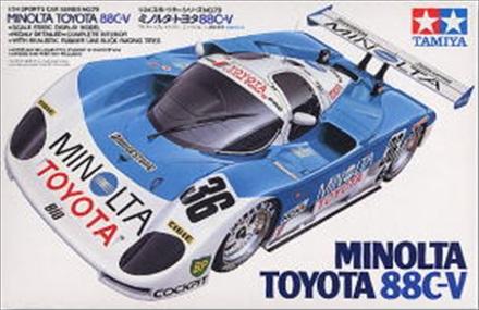 toyota

Tamiya 1/24 Minolta Toyota 88C-V 6000.Ft