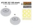 1-72EduardBrassinBf110GWheels1000-ft