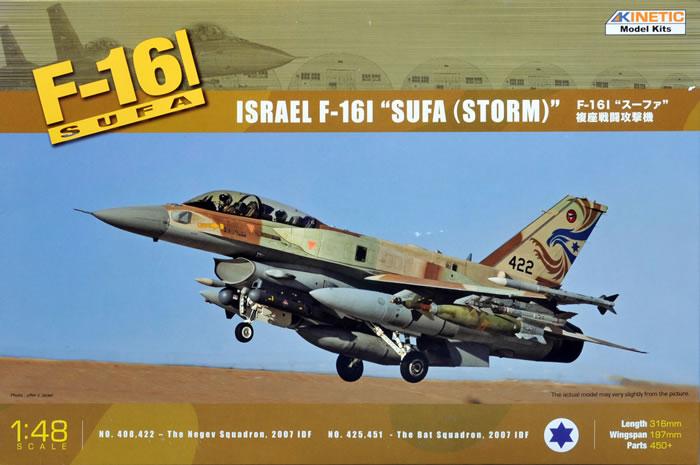 Kinetic 1/48 F-16I Sufa + Eduard F-16I maratás

12.000,-