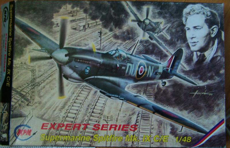 Spitfire Mk. IX C/E; gyanta vezérsíkok, fegyverzet, kerekek, stb. Angol és izraeli matrica
