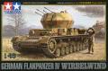 Flakpanzer IV Wirbelwind; 4 figurával & RB lövegcsövekkel(48B23)