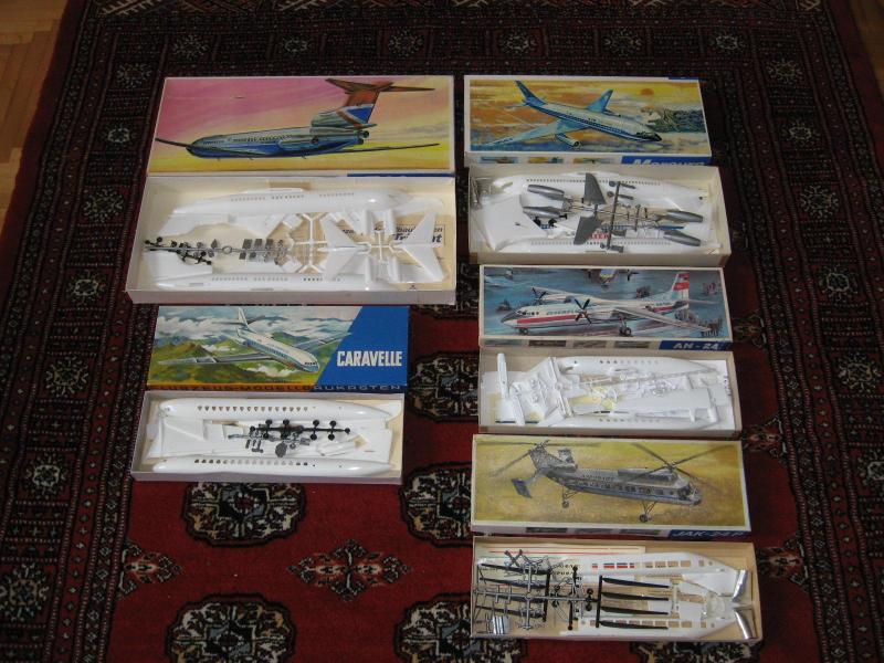 Caravelle, Mercure, Trident, An-24, Jak-24P

Caravelle, Mercure, Trident, An-24, Jak-24P