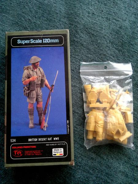 Verlinden Productions - 534 120mm Desert rat 8th Army